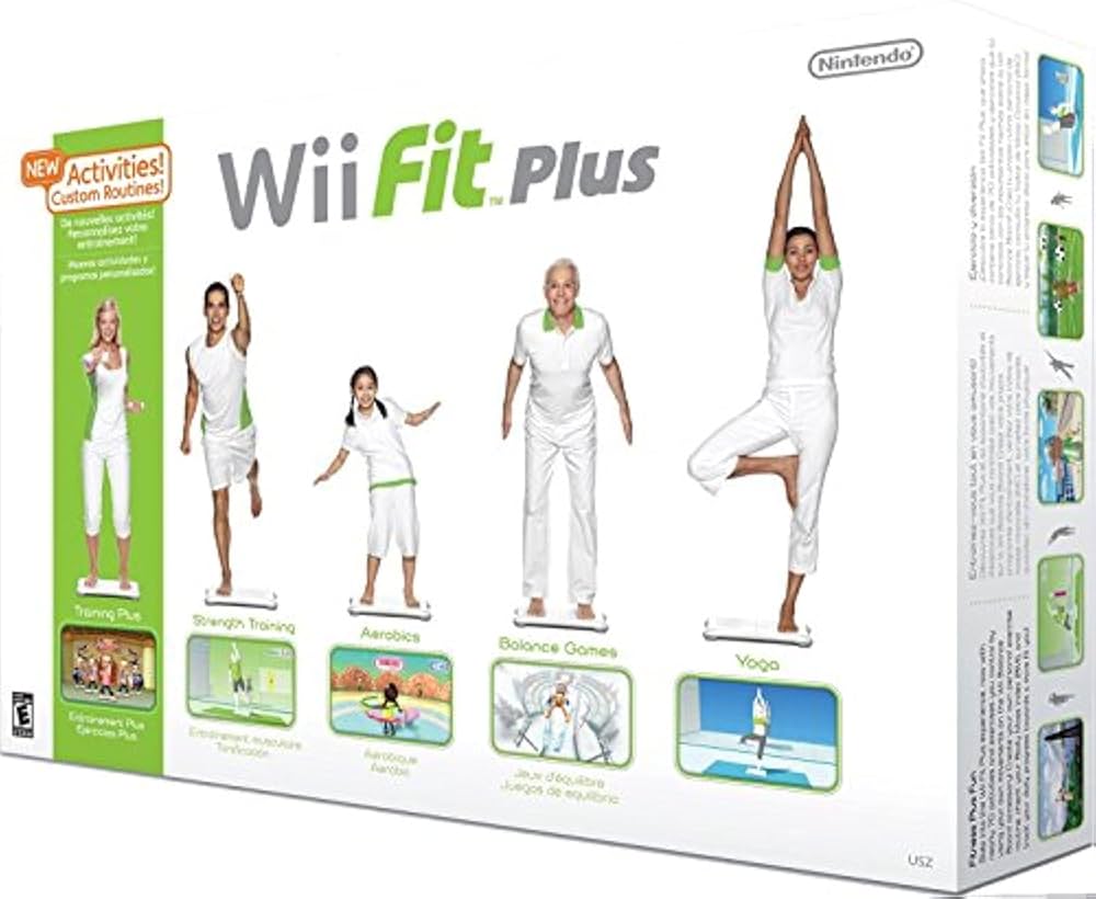 Wii本体・Wii Fit Plus ・ソフト他 Amazon.com: Wii Fit Plus with Balance Board [Wii console